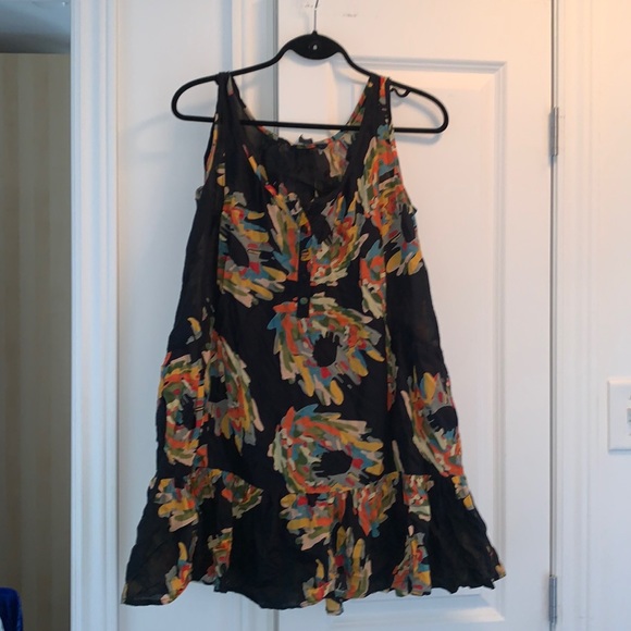 French Connection Dresses & Skirts - Black and colourful dress